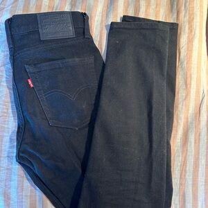 Levi's Black Denim Jeans